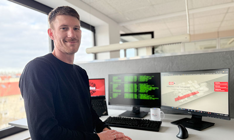 Max, Auszubildender zum Fachinformatiker für Systemintegration