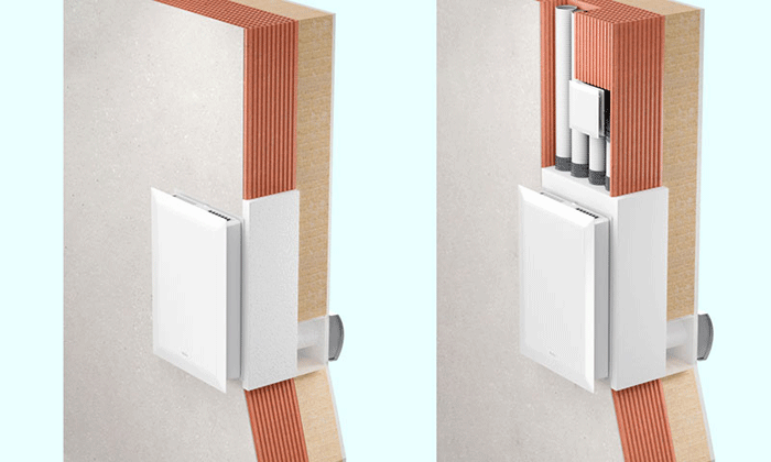 Dezentrales Lüftungsgeräte KWL EC 70