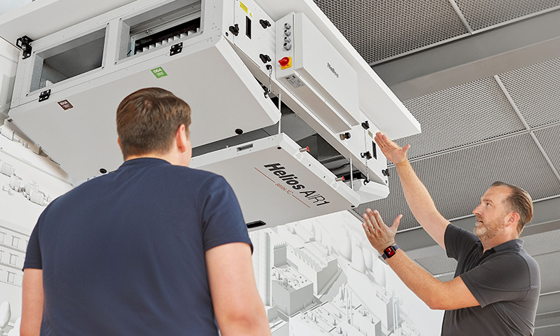 RLT-Workshop: Kompaktlüftungsgeräte Helios AIR1 in Nichtwohngebäuden – von der Auslegung bis zur Inbetriebnahme inkl. Schleusenführung in Kiel