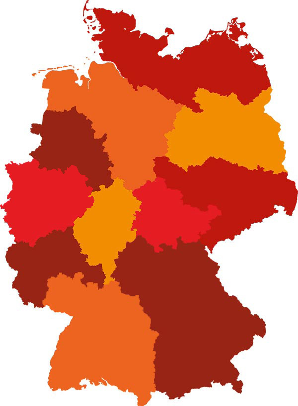 ImageMap TGA Karte Ansprechpartner